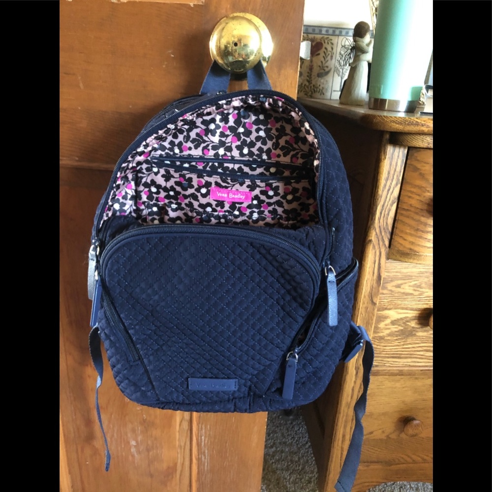 Vera Bradley microfiber small backpack